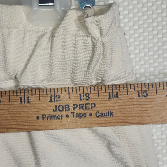 Scotch & Soda Womens Cream Casual Shorts Elastic Waist‎ Athleisure - Picture 7 of 10